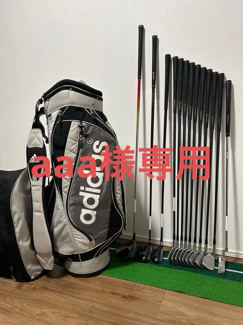 【大手メーカー】　ゴルフクラブセット　adidas、BRIDGESTONE