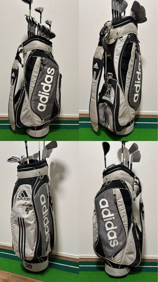 【大手メーカー】　ゴルフクラブセット　adidas、BRIDGESTONE