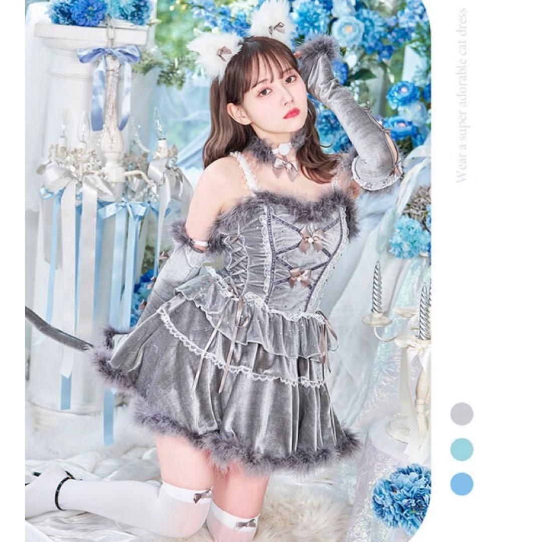 リ*※様 Malymoon デコレーションファーキャットドレス7点セット