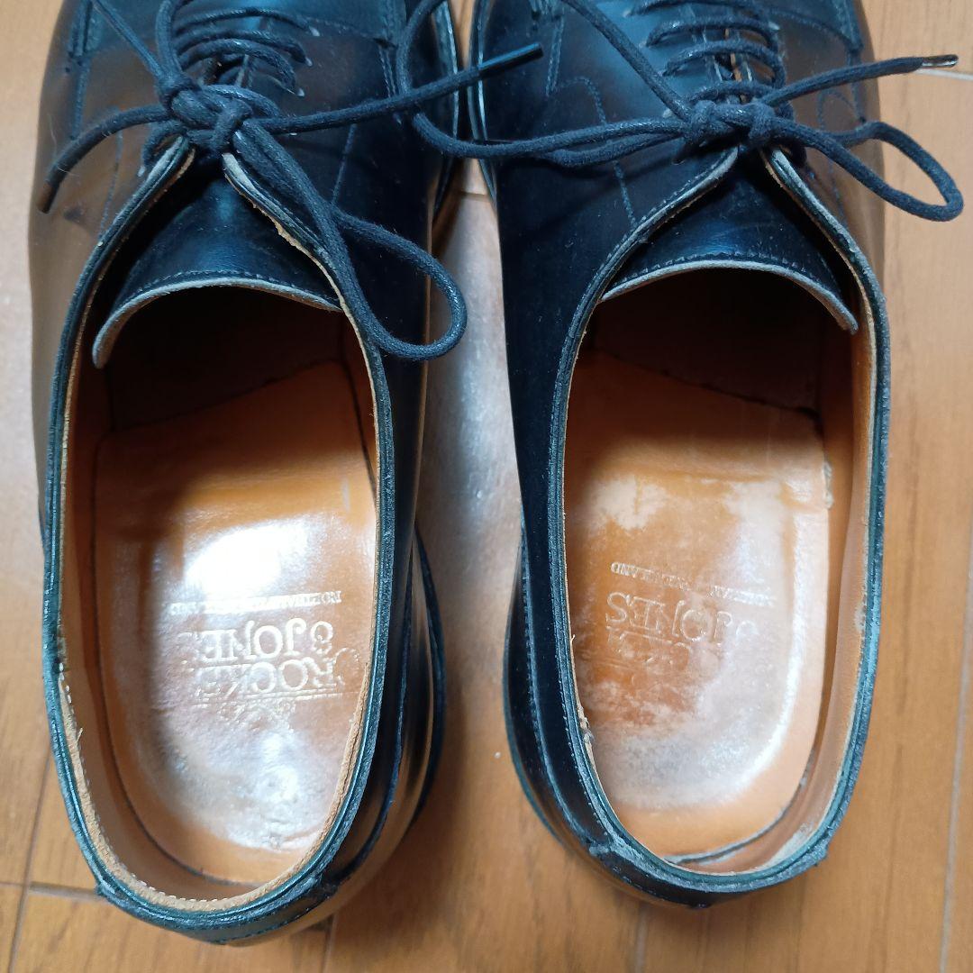 クロケット＆ジョーンズ モールトン ブラック Uチップ