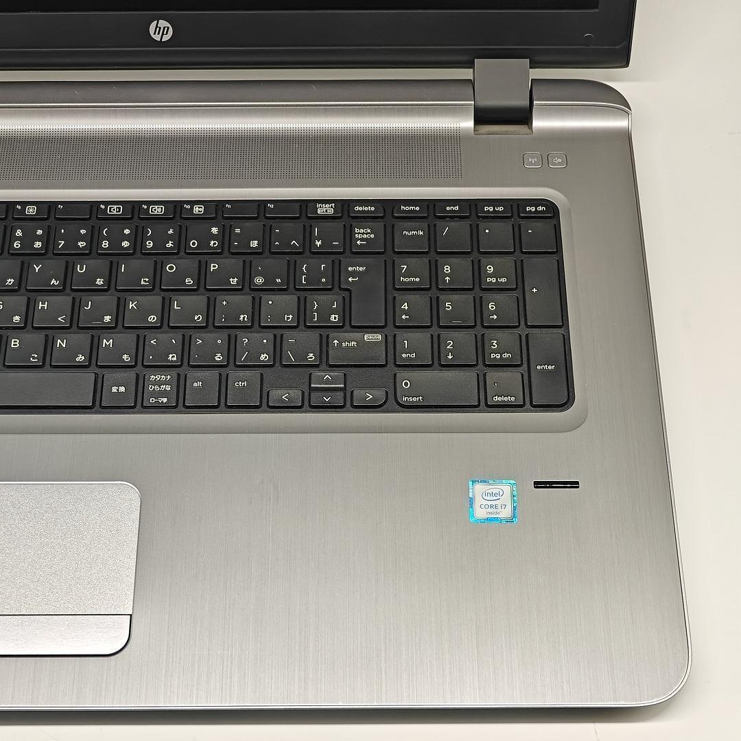 【HP】爆速i7 SSD256GB+HDD1TB 17.3インチ ノートPC