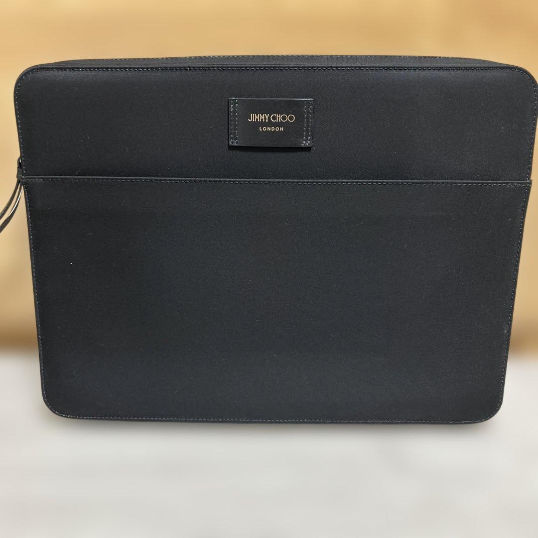 JIMMY CHOO ブラックノートPCケース