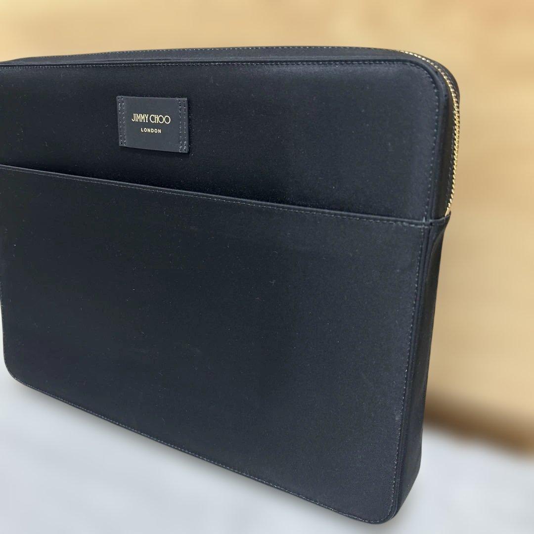 JIMMY CHOO ブラックノートPCケース