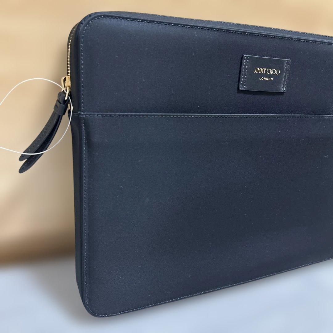 JIMMY CHOO ブラックノートPCケース