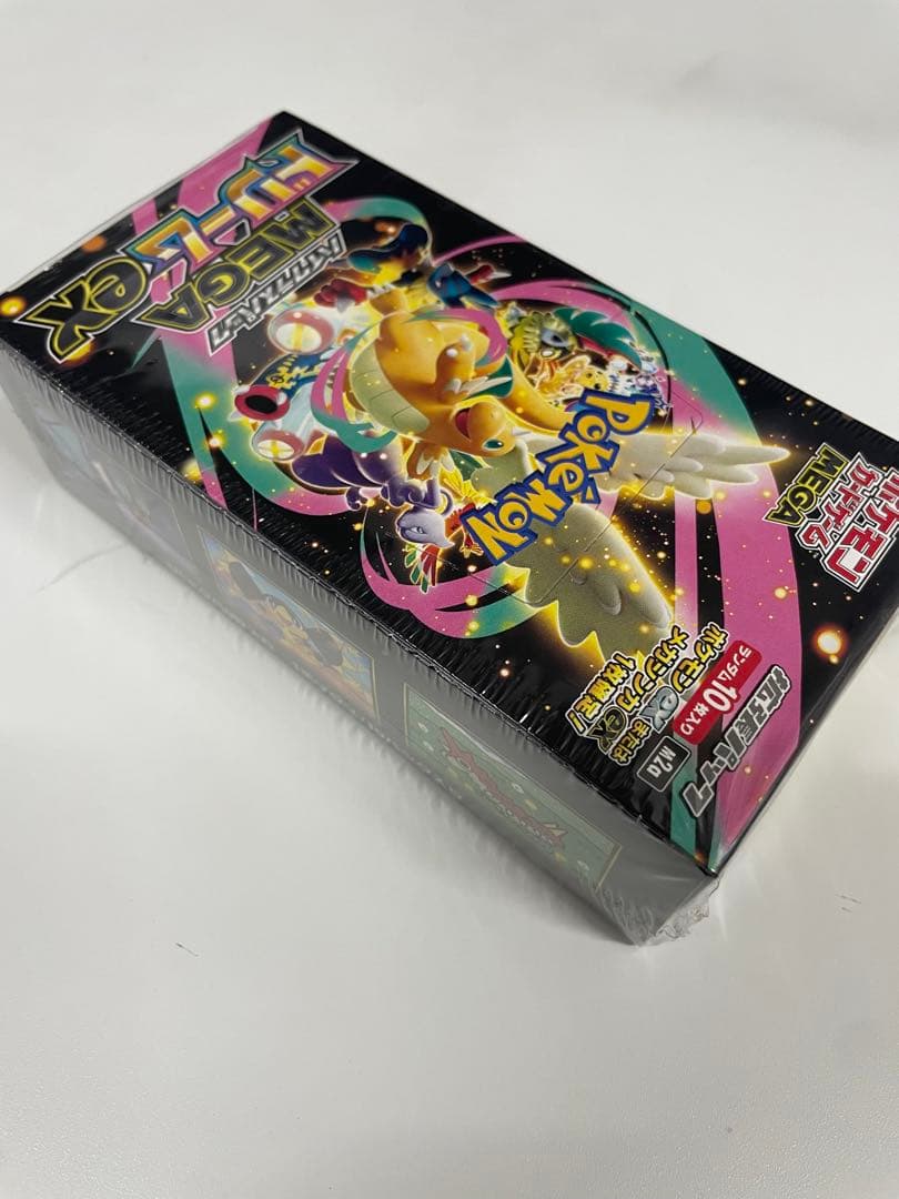 ポケモンカードゲーム MEGA ドリームEX 10パック入りシュリンク付き