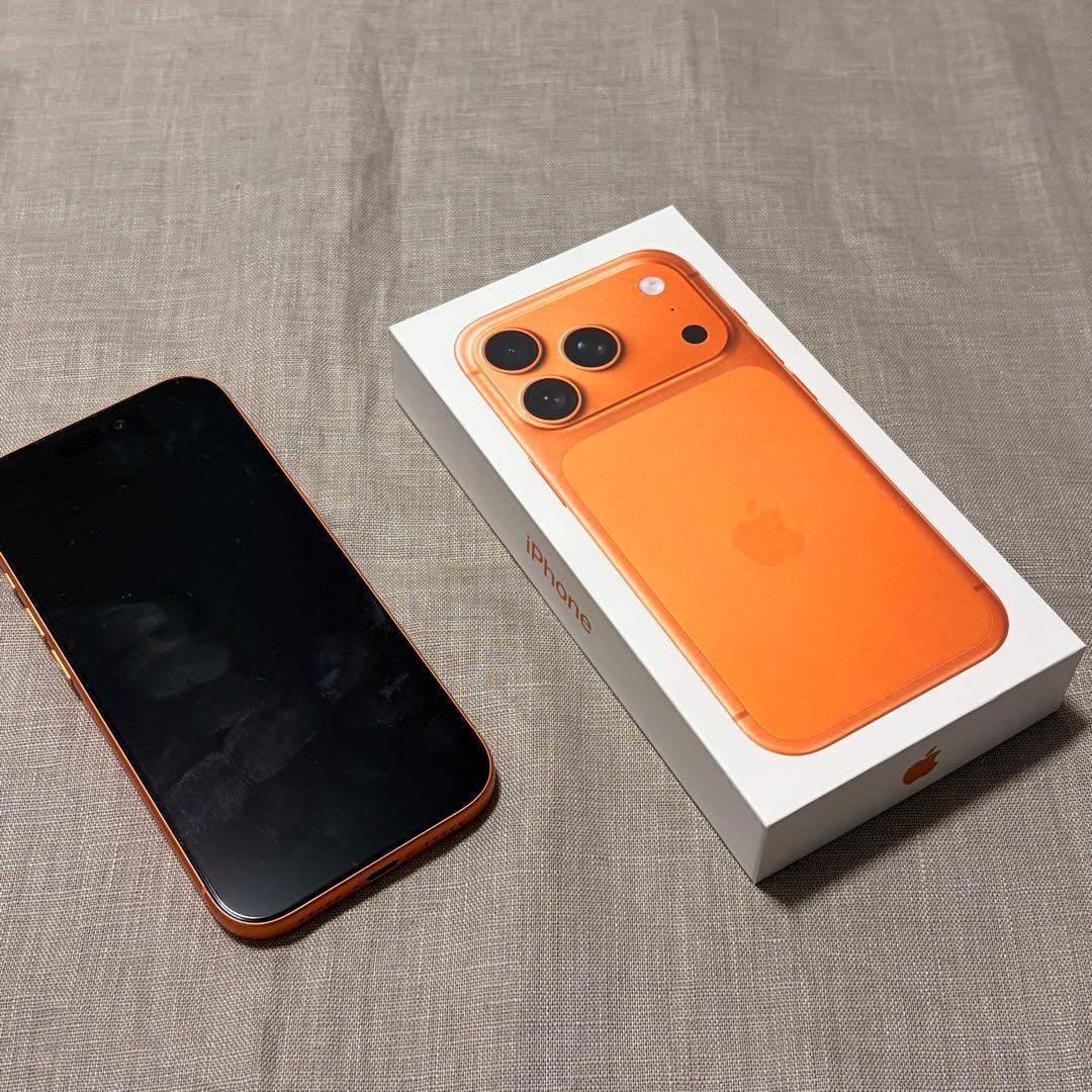 iPhone17Pro 512GB オレンジ