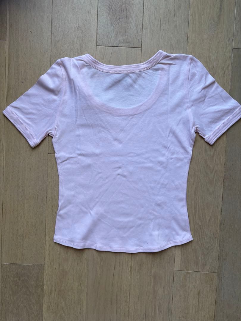 LOUIS VUITTON ピンク 半袖Tシャツ S