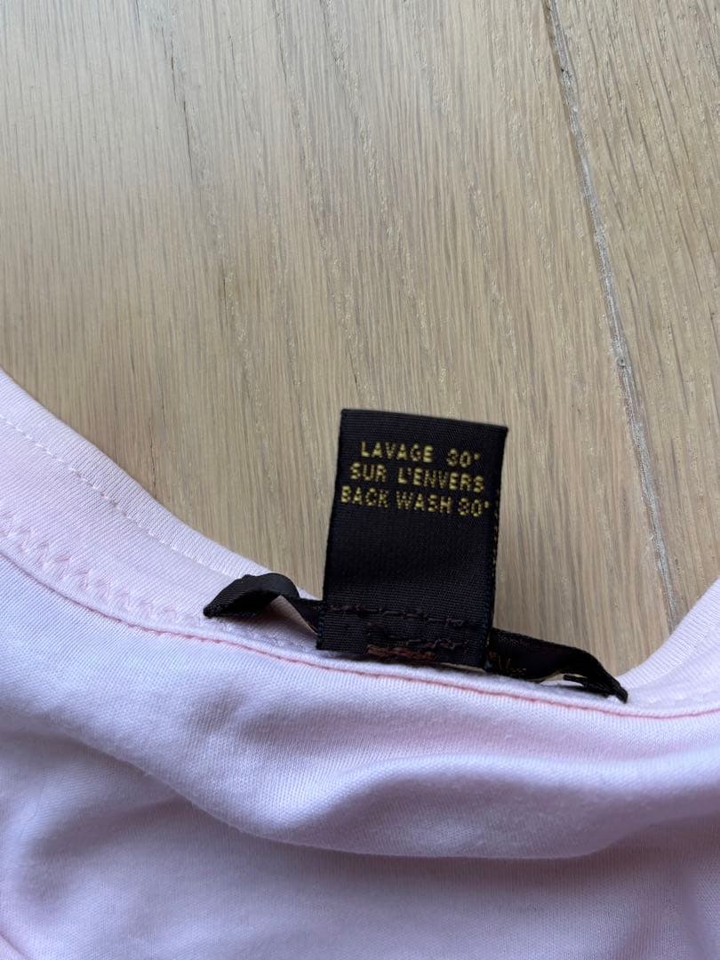 LOUIS VUITTON ピンク 半袖Tシャツ S