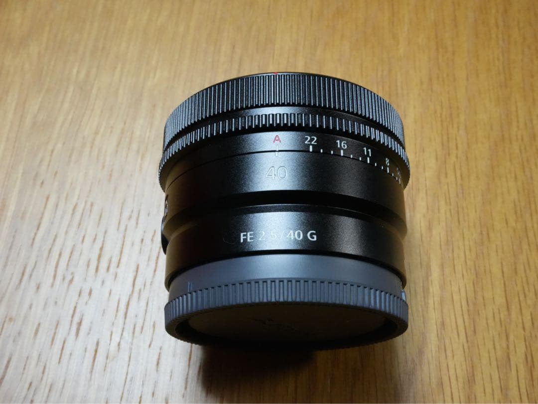 SONY SEL40F25G40mmF2.5G単焦点35mmフルサイズEマウント