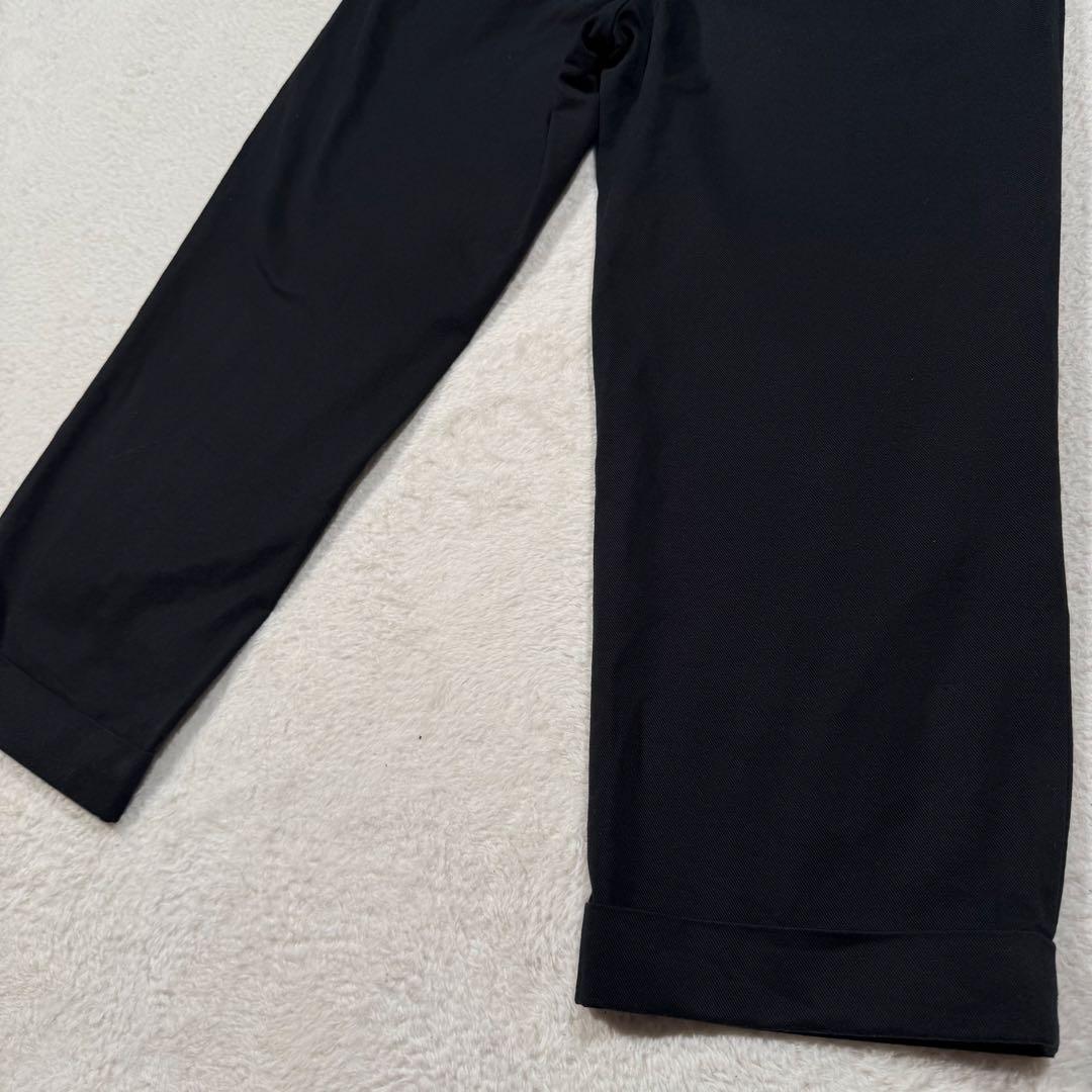 美品 タグ付 モンクレール×フラグメント 高年式 メンズ チノパン 踝丈 L 黒