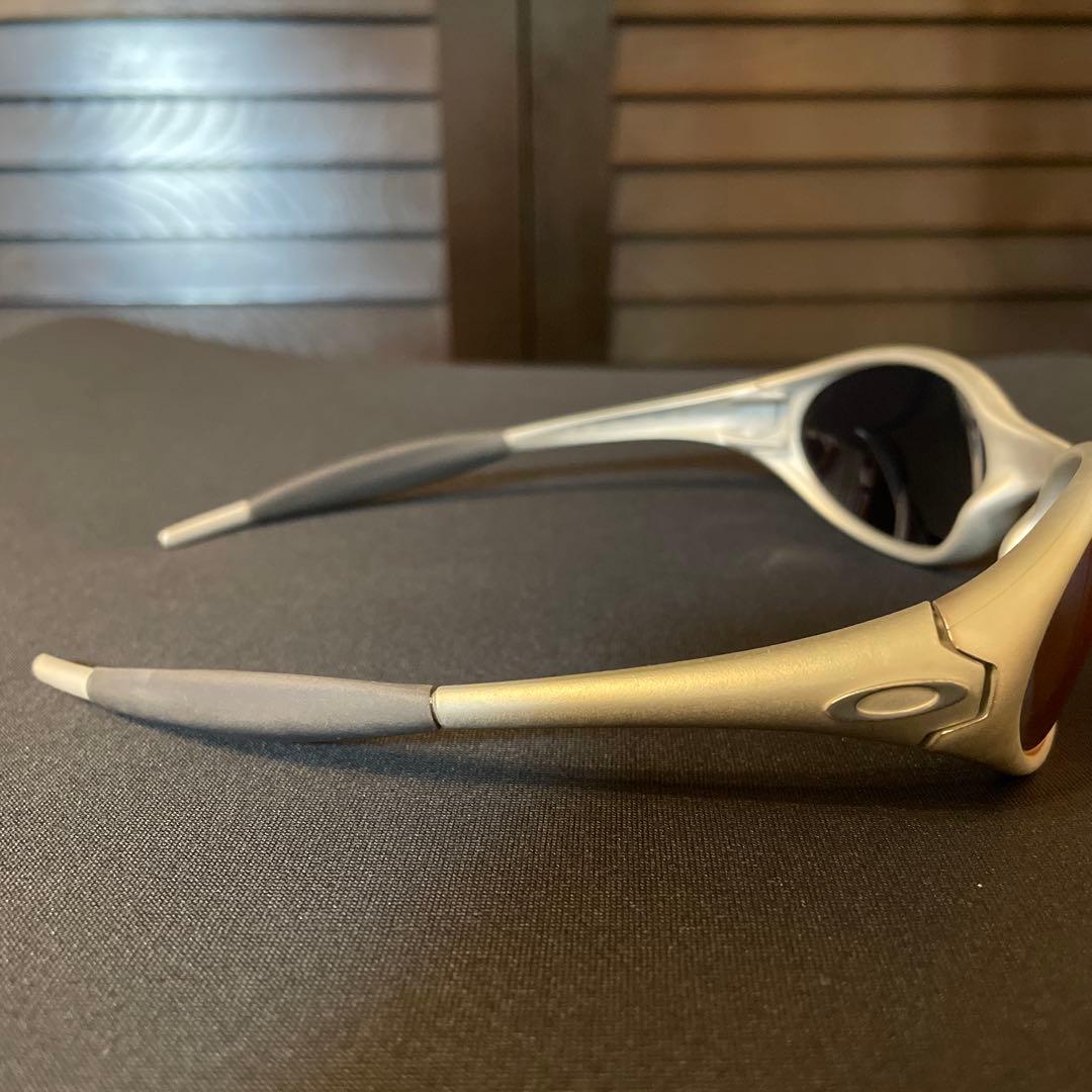 Oakley ヴィンテージeye jacket シルバー 希少90s USA製