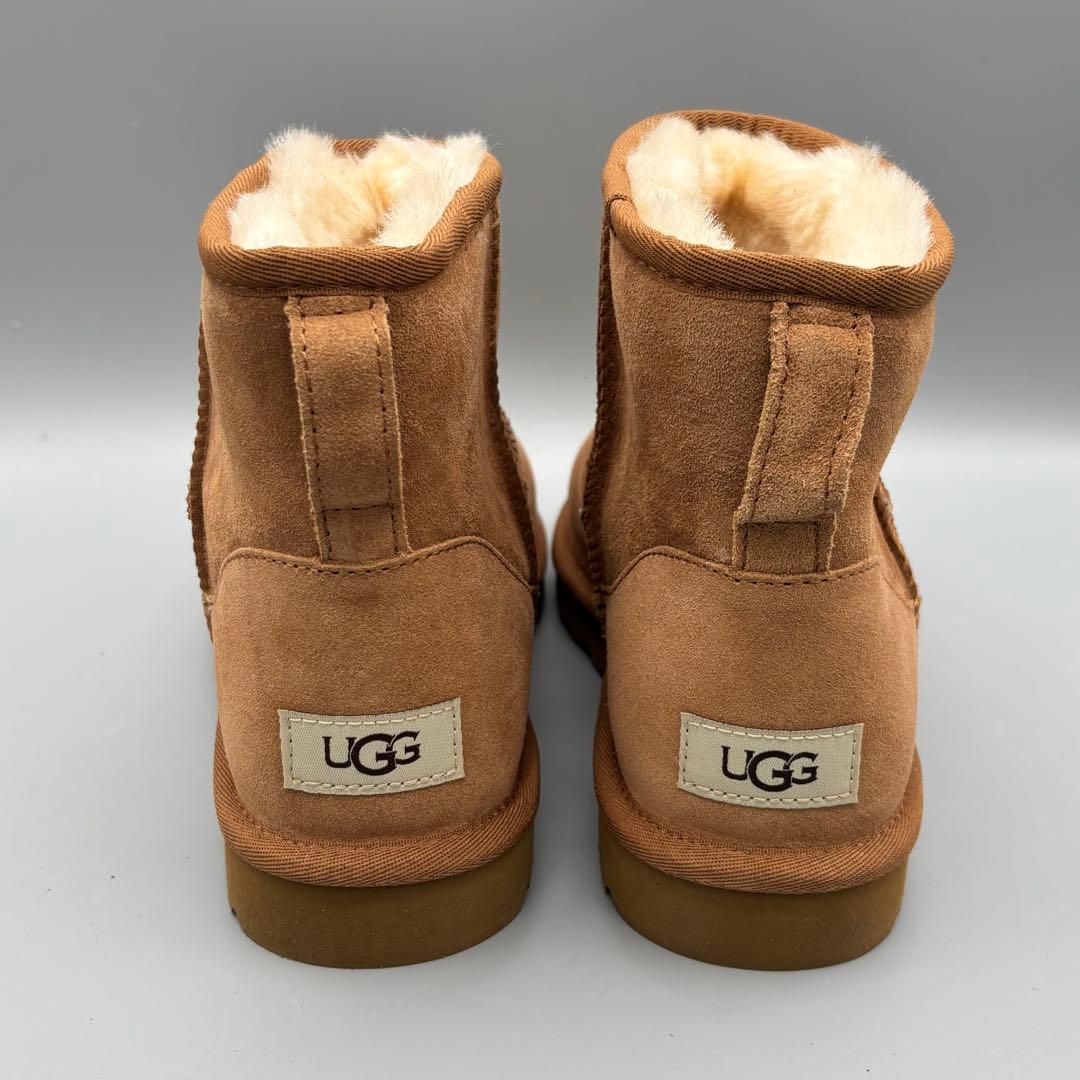 【新品訳あり】UGGクラシックミニⅡムートンブーツ 27cmチェスナット/UG3