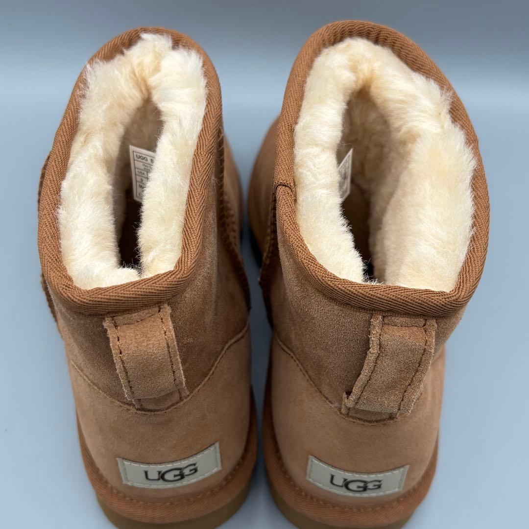 【新品訳あり】UGGクラシックミニⅡムートンブーツ 27cmチェスナット/UG3