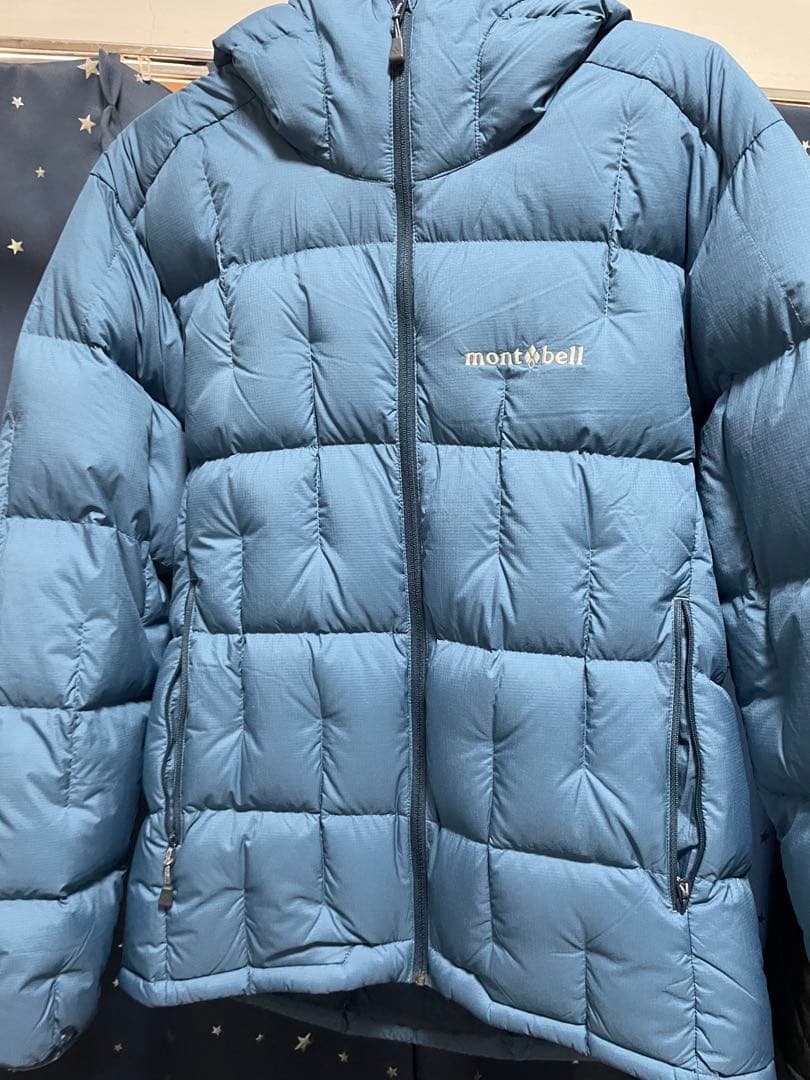 mont-bell ネージュダウンパーカ Men's S ブルー