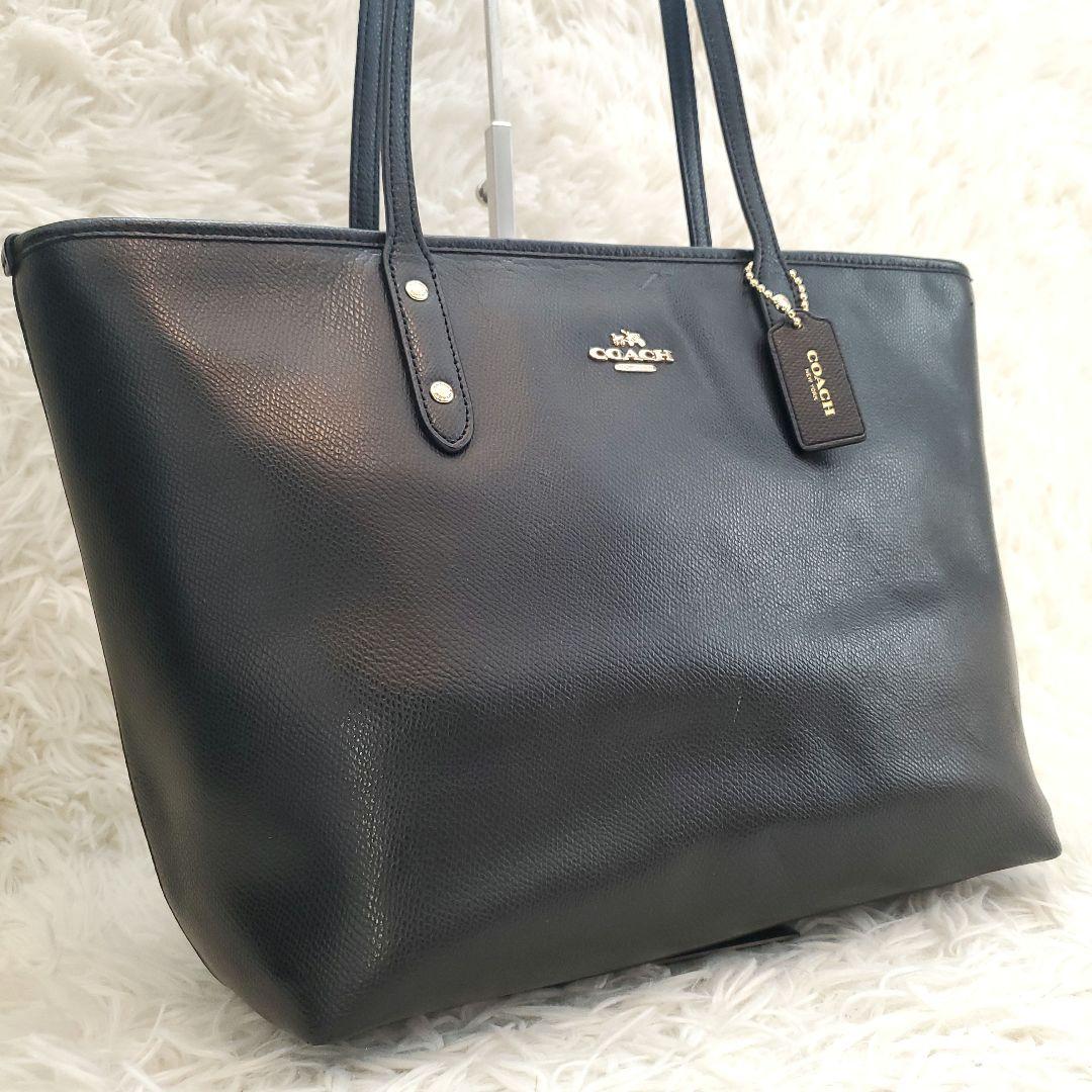 ⭐美品⭐COACH レザー ビジネスバッグ トートバッグ ショルダーバッグ 黒