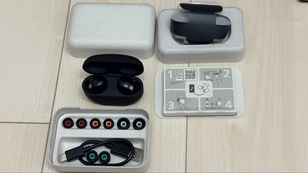 SONY WF-1000XM5 ワイヤレスイヤホン（ブラック）