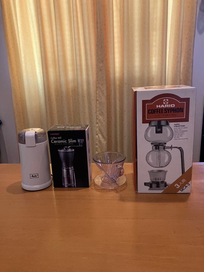 コーヒー関係一式　ミル、サイフォン等　応談可