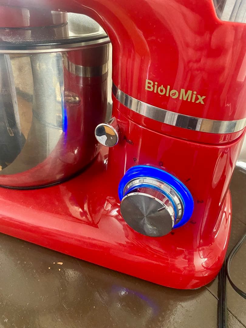 BioloMix スタンドミキサー BM-785LB 1200W 赤