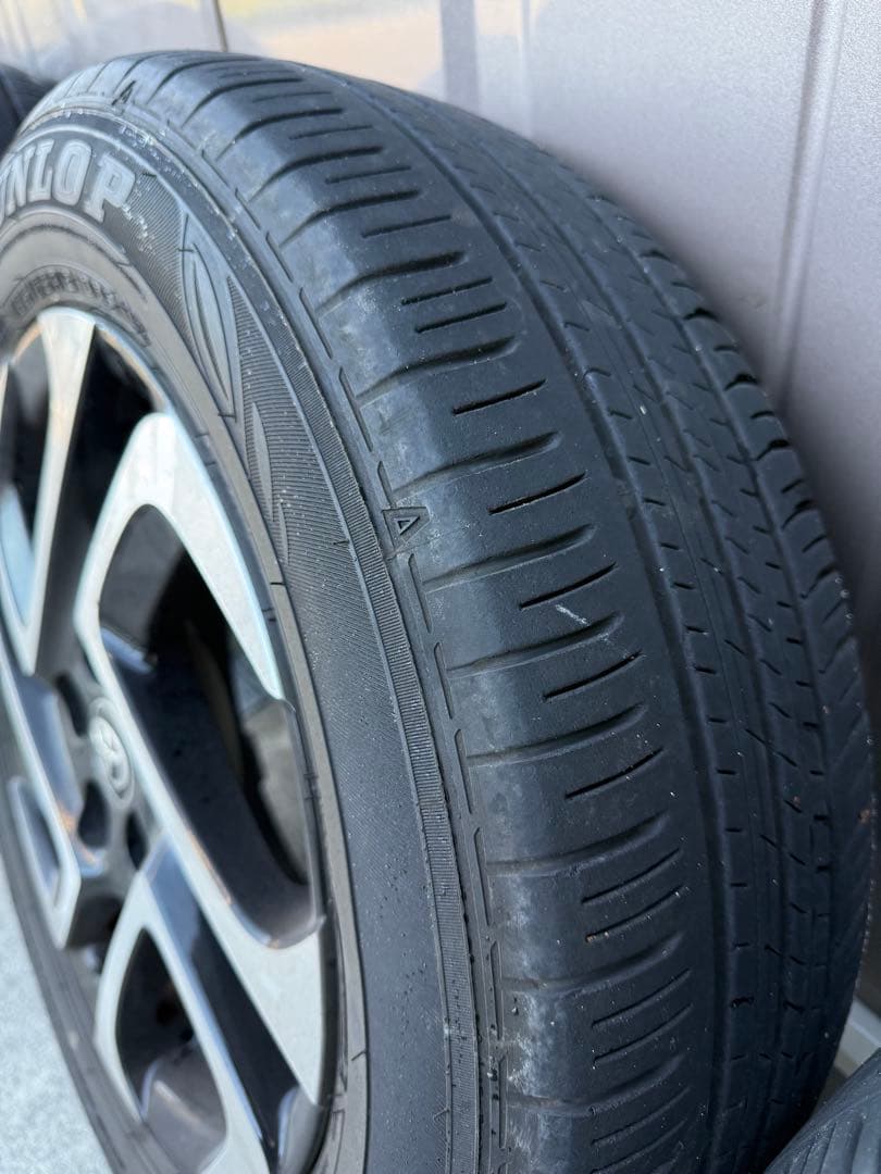 トヨタ シエンタ 10系 純正オプション アルミホイール＆タイヤ 4本セット