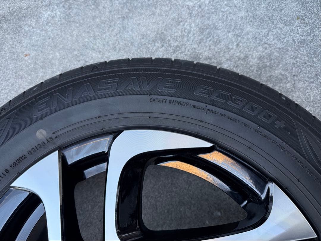 トヨタ シエンタ 10系 純正オプション アルミホイール＆タイヤ 4本セット