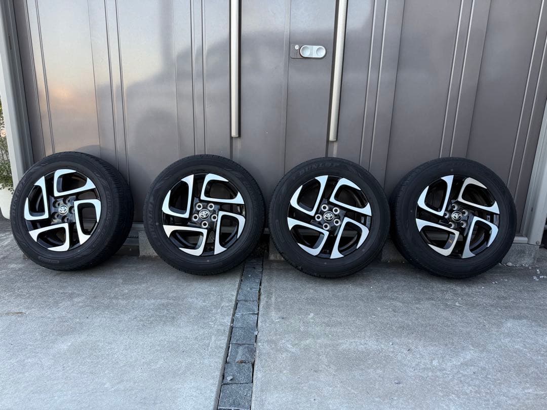 トヨタ シエンタ 10系 純正オプション アルミホイール＆タイヤ 4本セット