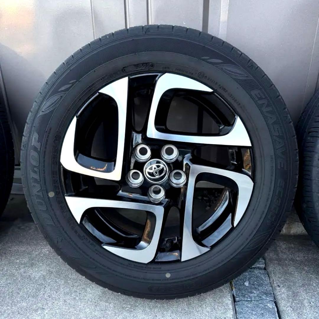 トヨタ シエンタ 10系 純正オプション アルミホイール＆タイヤ 4本セット