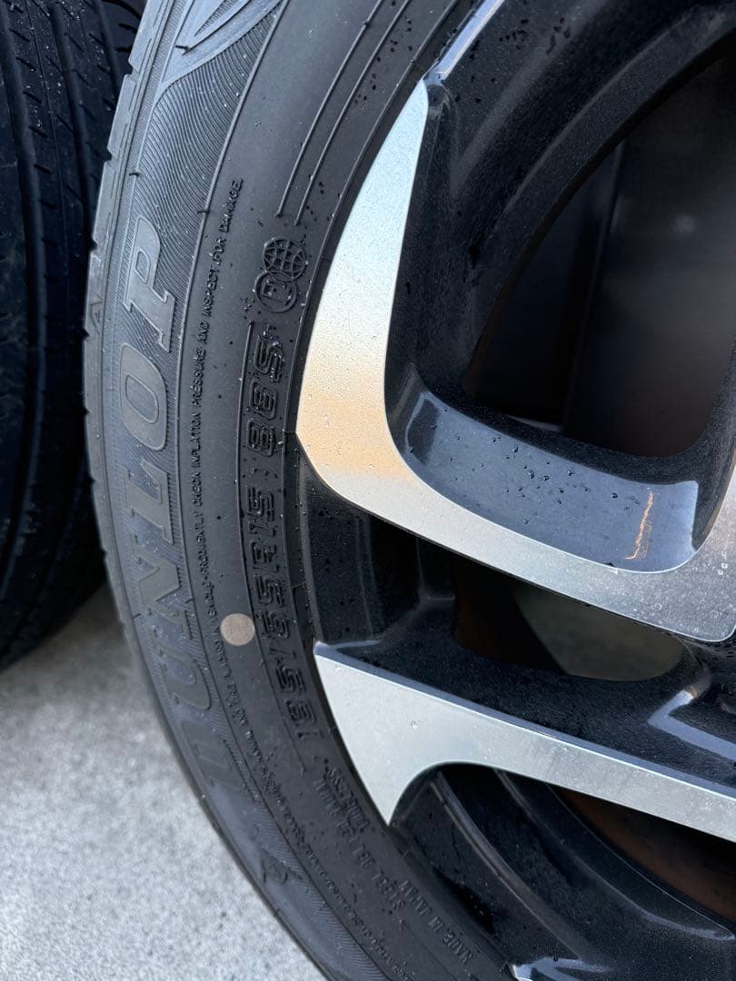 トヨタ シエンタ 10系 純正オプション アルミホイール＆タイヤ 4本セット