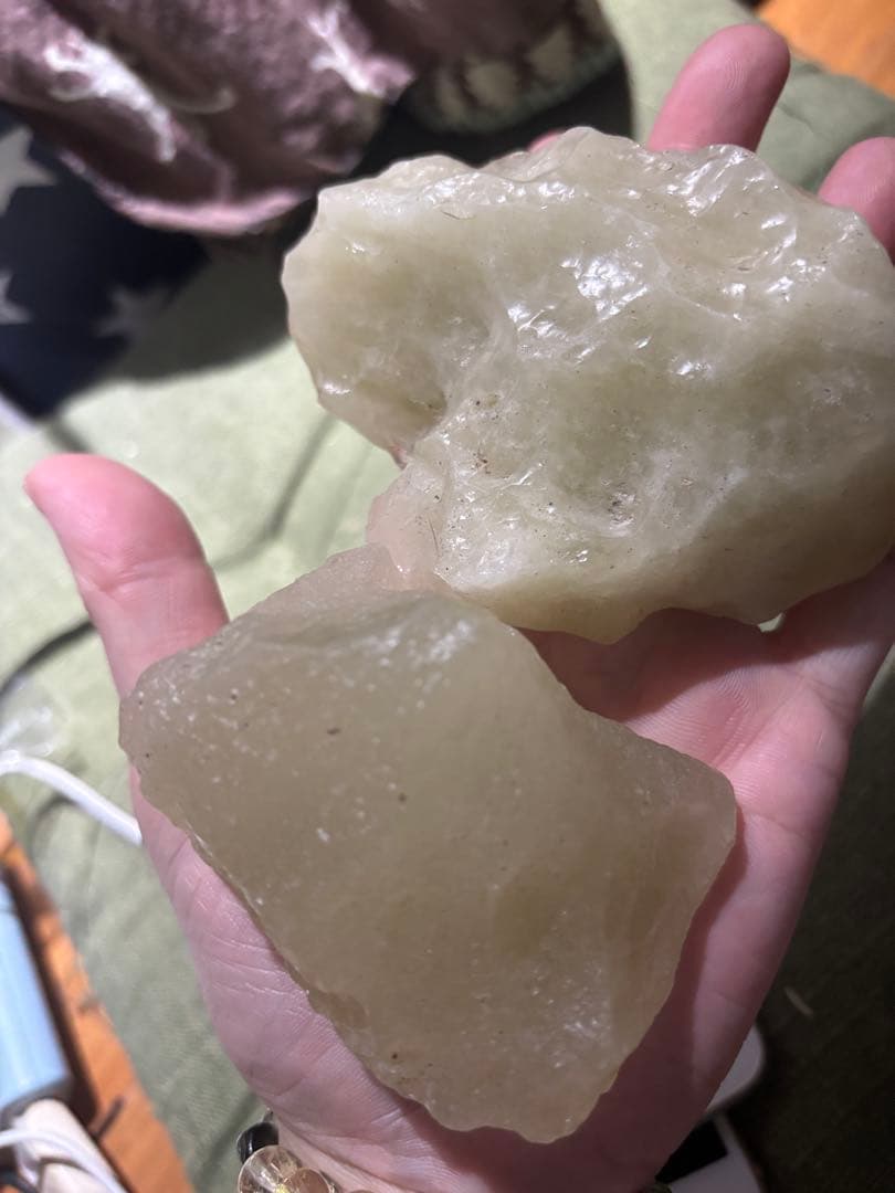 巨大リビアングラス原石167g