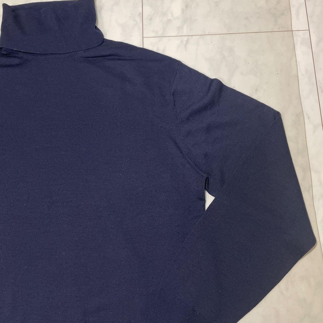 Cruciani クルチアーニ　タートルネック　ネイビー　56