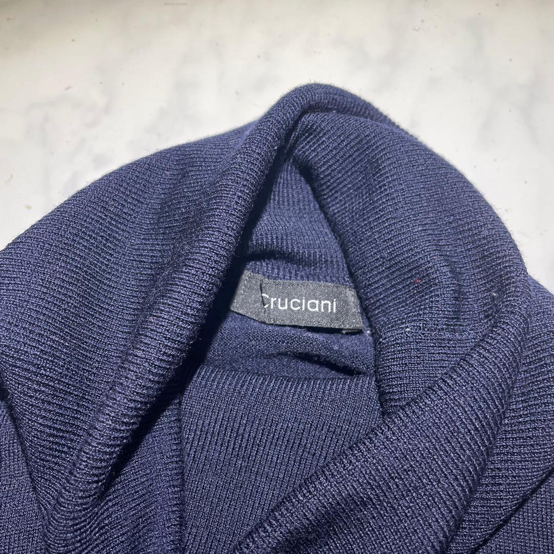 Cruciani クルチアーニ　タートルネック　ネイビー　56