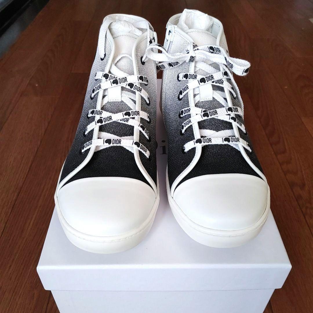 新品! Dior 21cmグラデーションハイカットスニーカー【No.13】