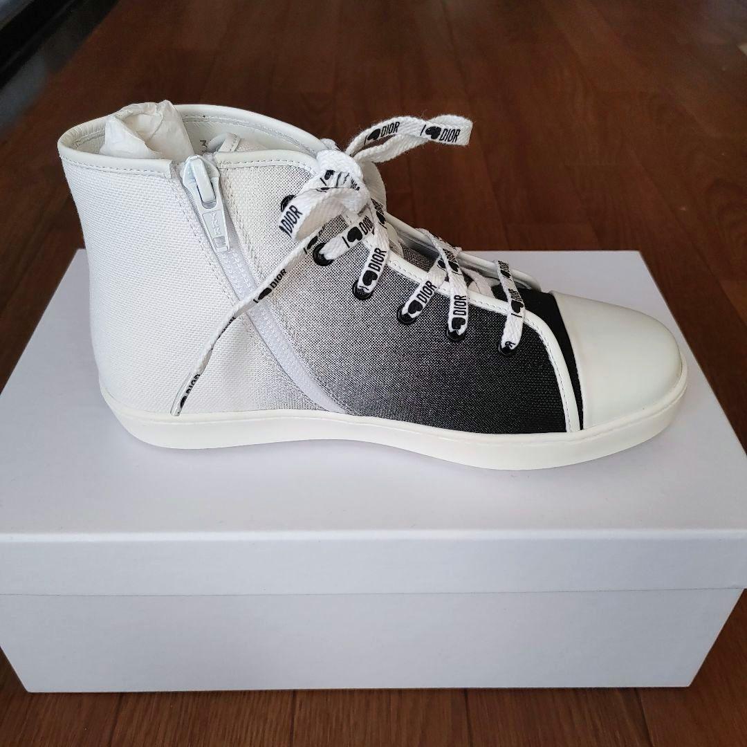 新品! Dior 21cmグラデーションハイカットスニーカー【No.13】