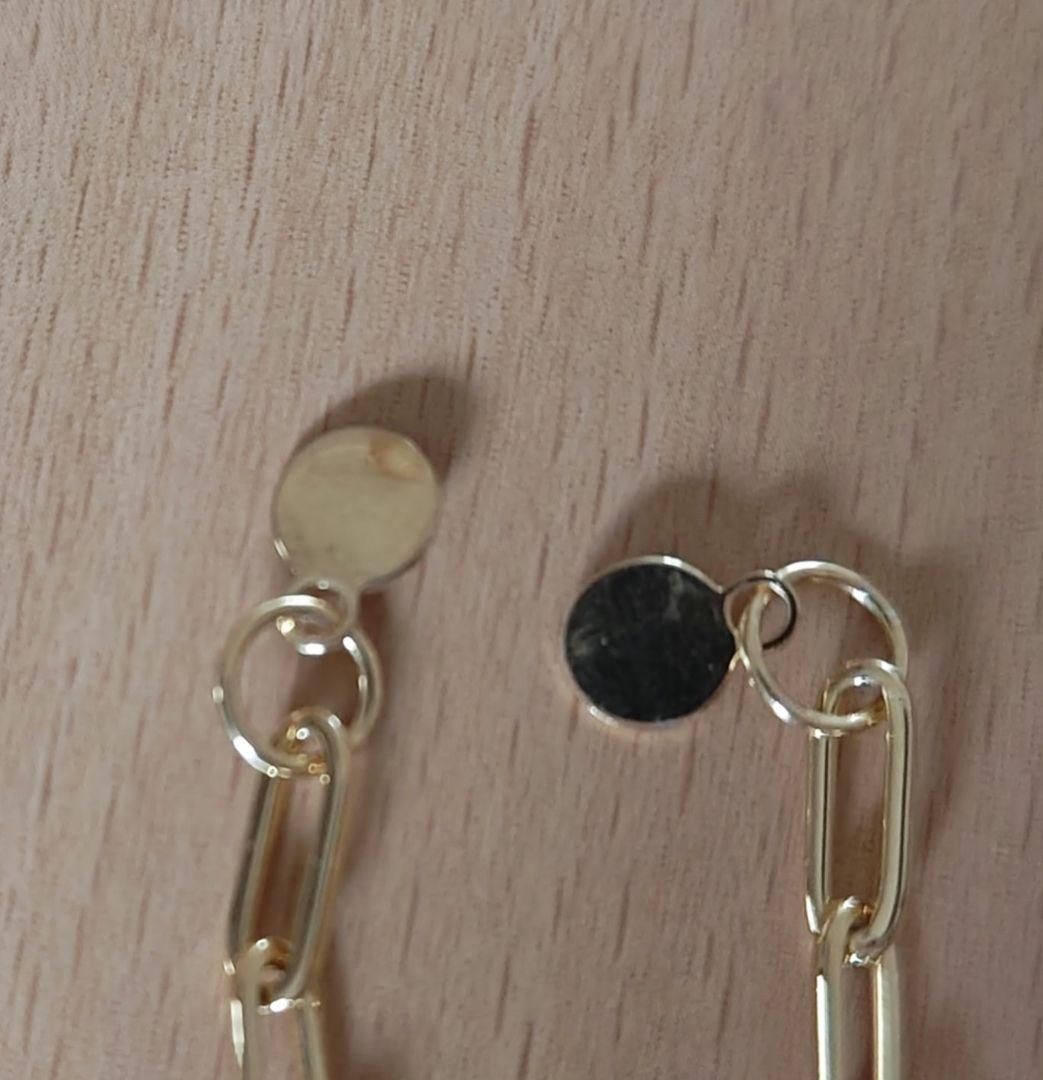 gstv トゥービーゴールドペーパーチェーンチャーム