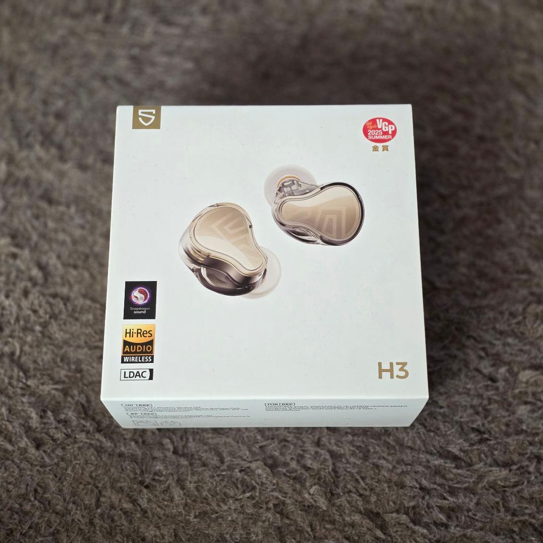 SOUNDPEATS H3 視聴のみ