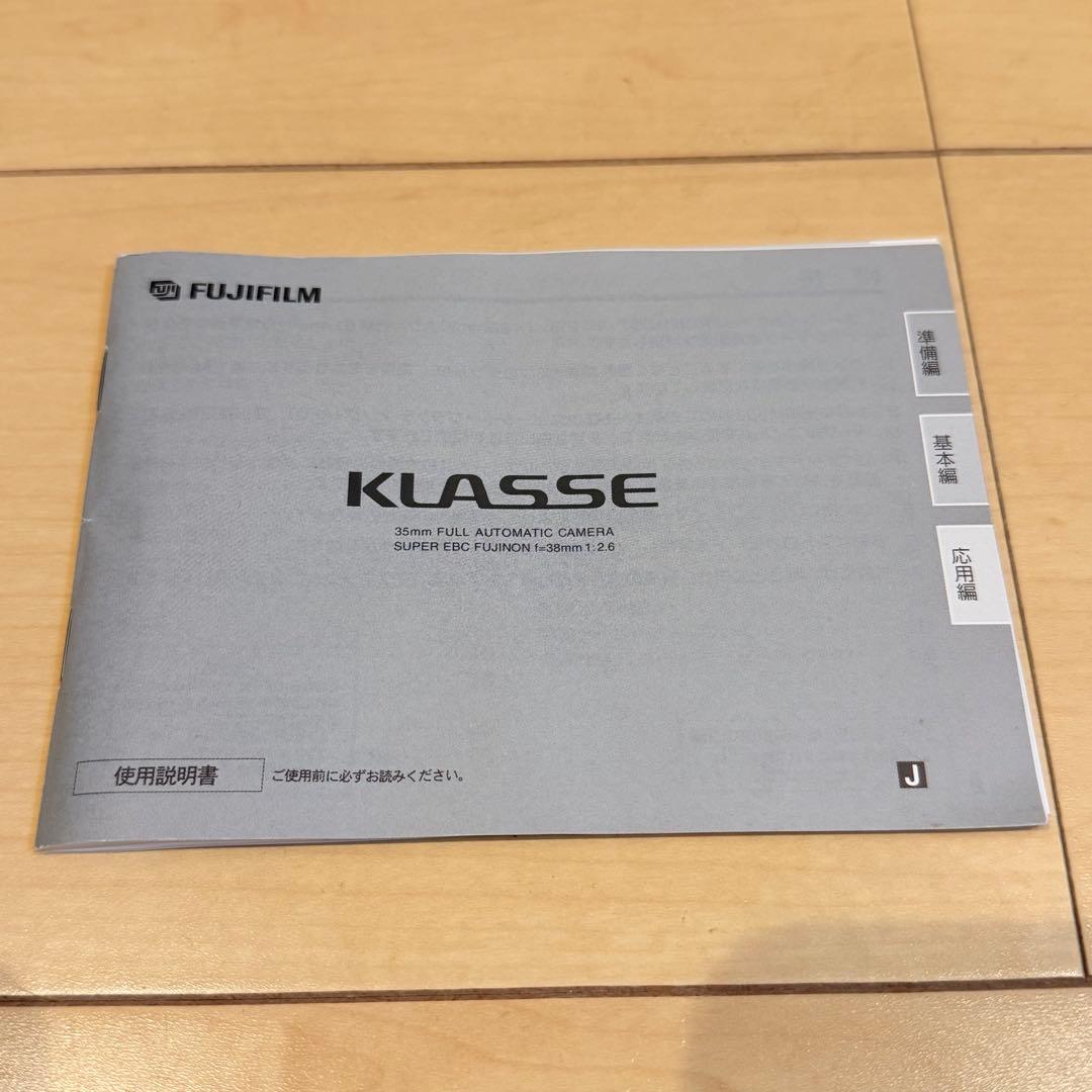 【完動品】FUJIFILM KLASSE コンパクトフィルムカメラ