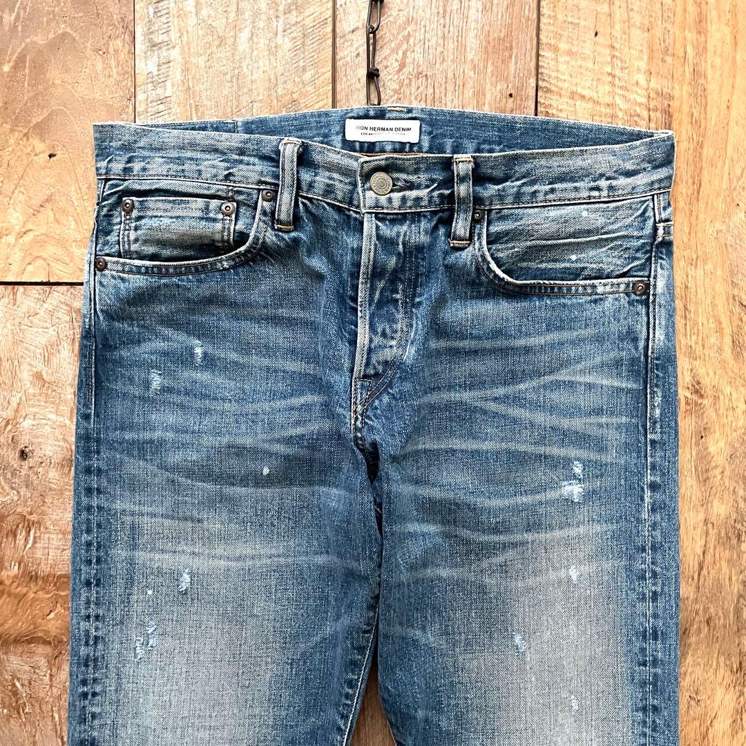 【美品】RON HERMAN DENIM セルビッチ 赤耳　デニム パンツ 30