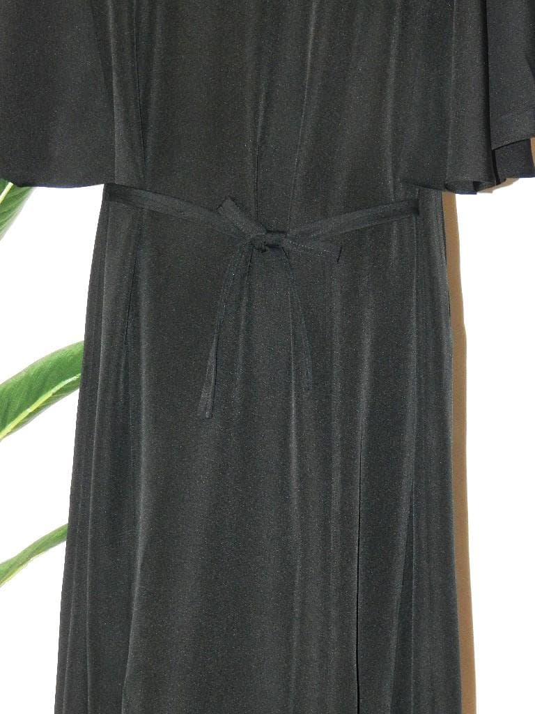 留袖　ワンピース　ドレス　フレアー袖　手書き友禅染　正絹　483　夢ちりめん