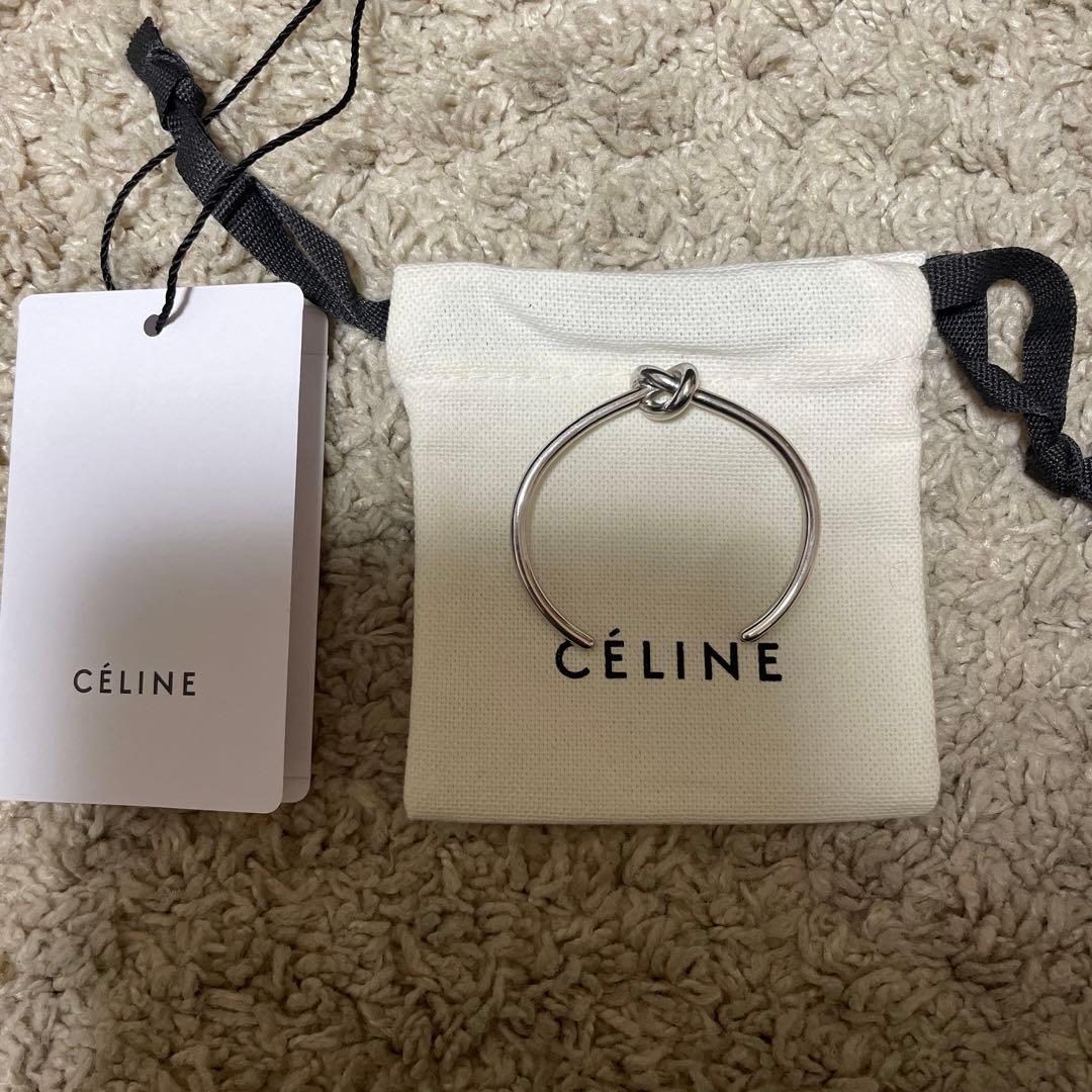 CÉLINE ノットデザイン バングル
