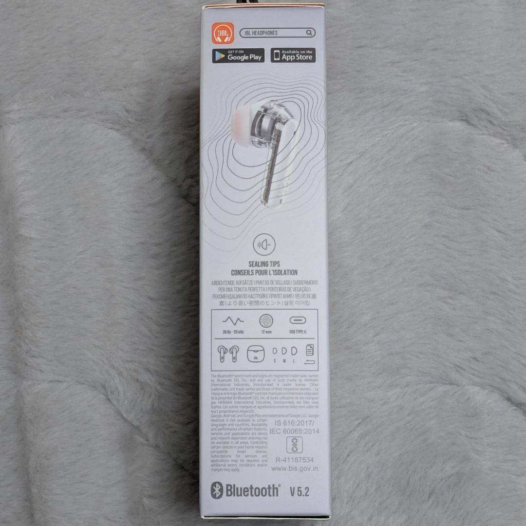 新品 JBL TUNE FLEX ワイヤレスイヤホン TFLEXGWHT 白