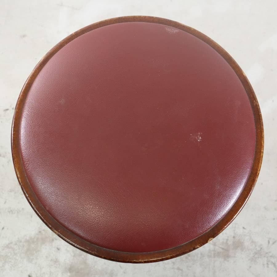 まとめ2の2秋田木工 IDC大塚 No.209 カウンターチェア PVCレッド