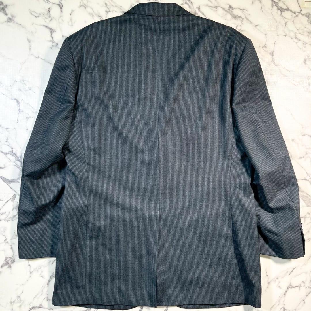 ✨極美品✨(XL) ブルックスブラザーズ スーツ グレー ストライプ ビジネス