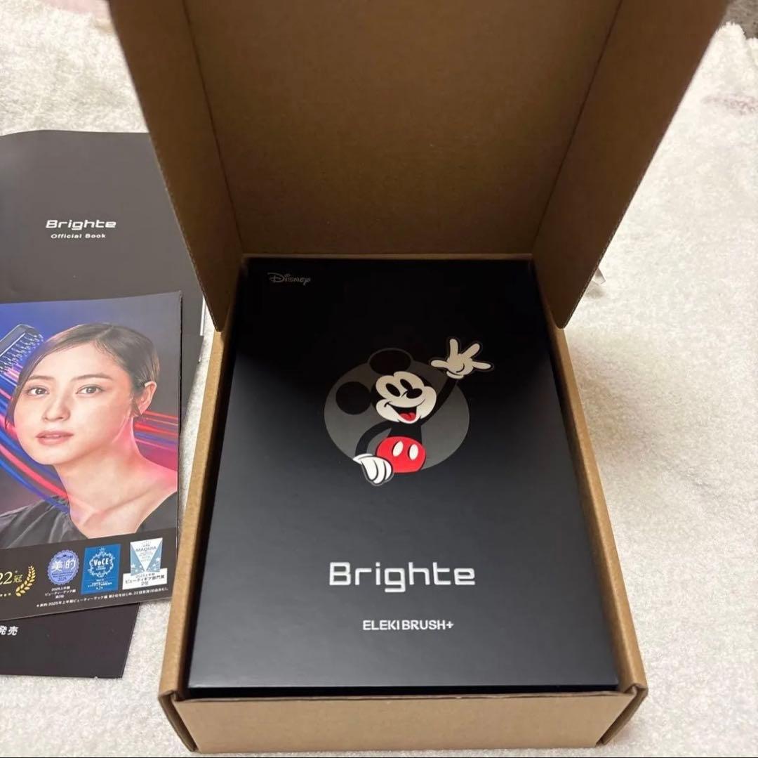 【新品】Brighte ELEKI BRUSH＋ミッキーマウス限定デザイン