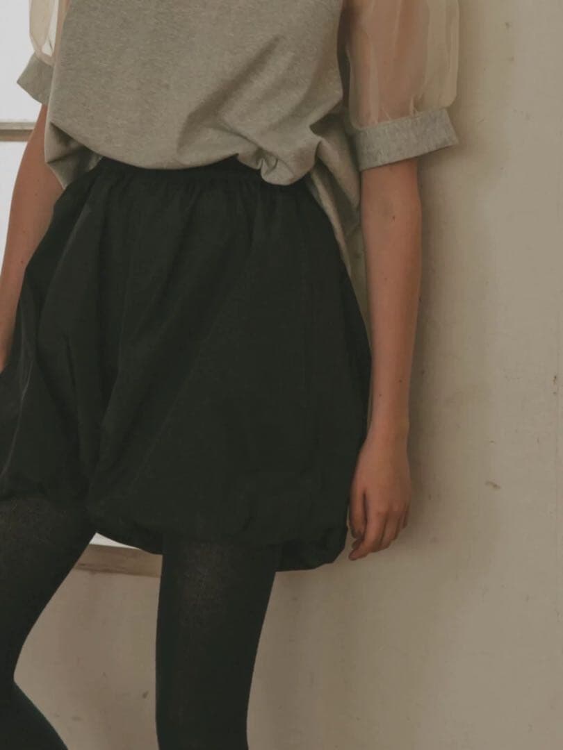 unminou アンミヌ バルーンショートパンツ