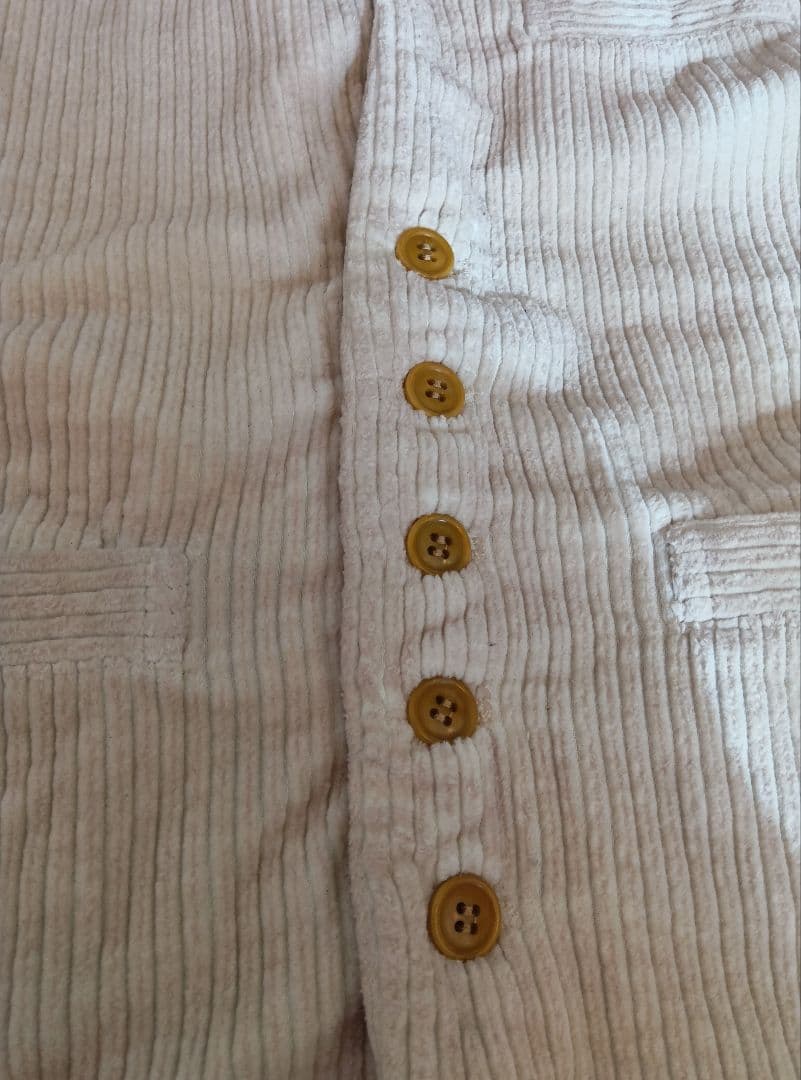 【新品未使用タグ付】ネストローブ　nest Robe　　コーデュロイ　ベスト