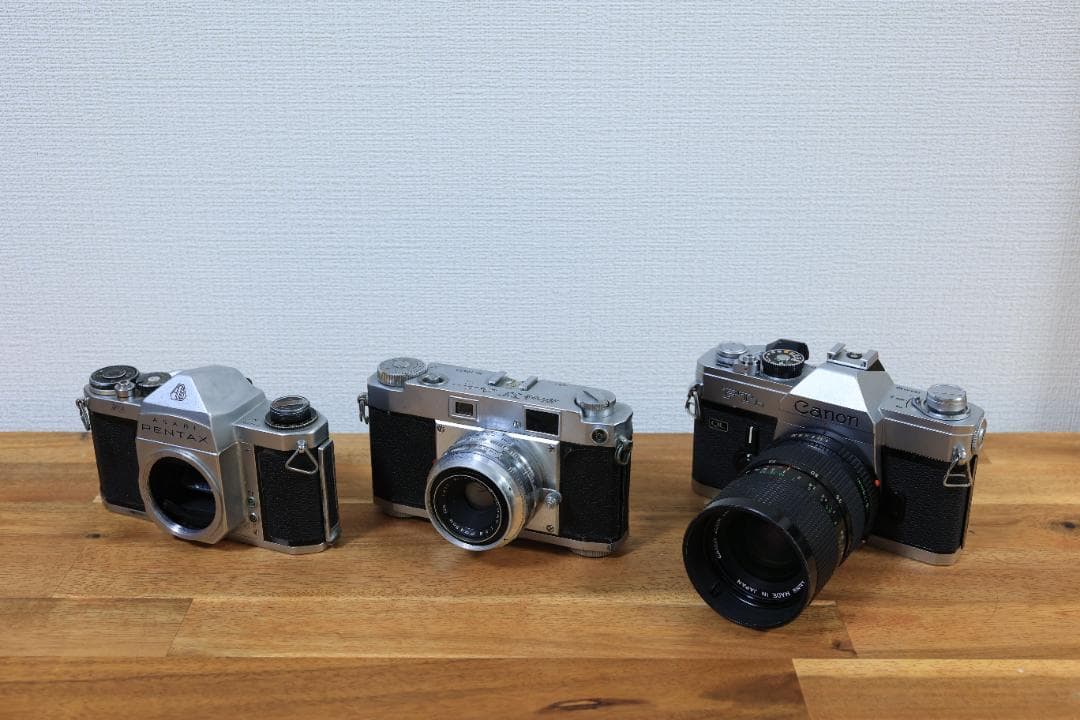 【ジャンク】フィルムカメラまとめ売りNIKON　PENTAX　CANON　その他