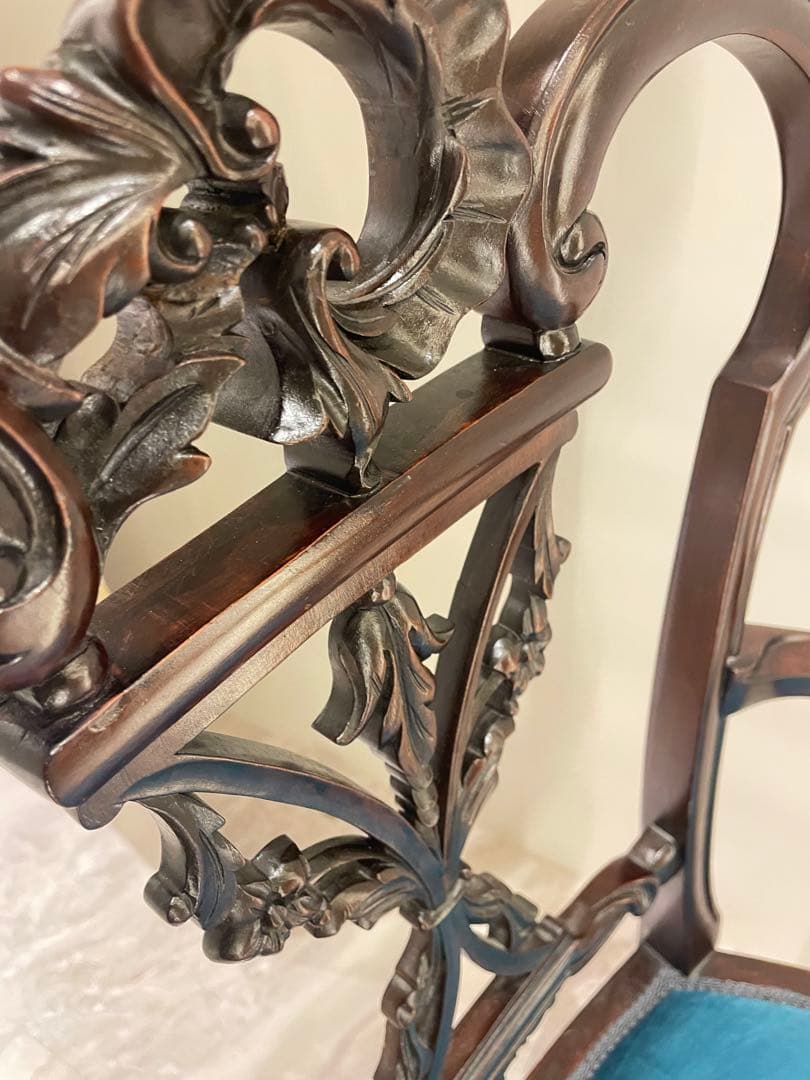 シン様限定 アンティーク家具　イギリスアンティーク　マホガニーサロンチェア