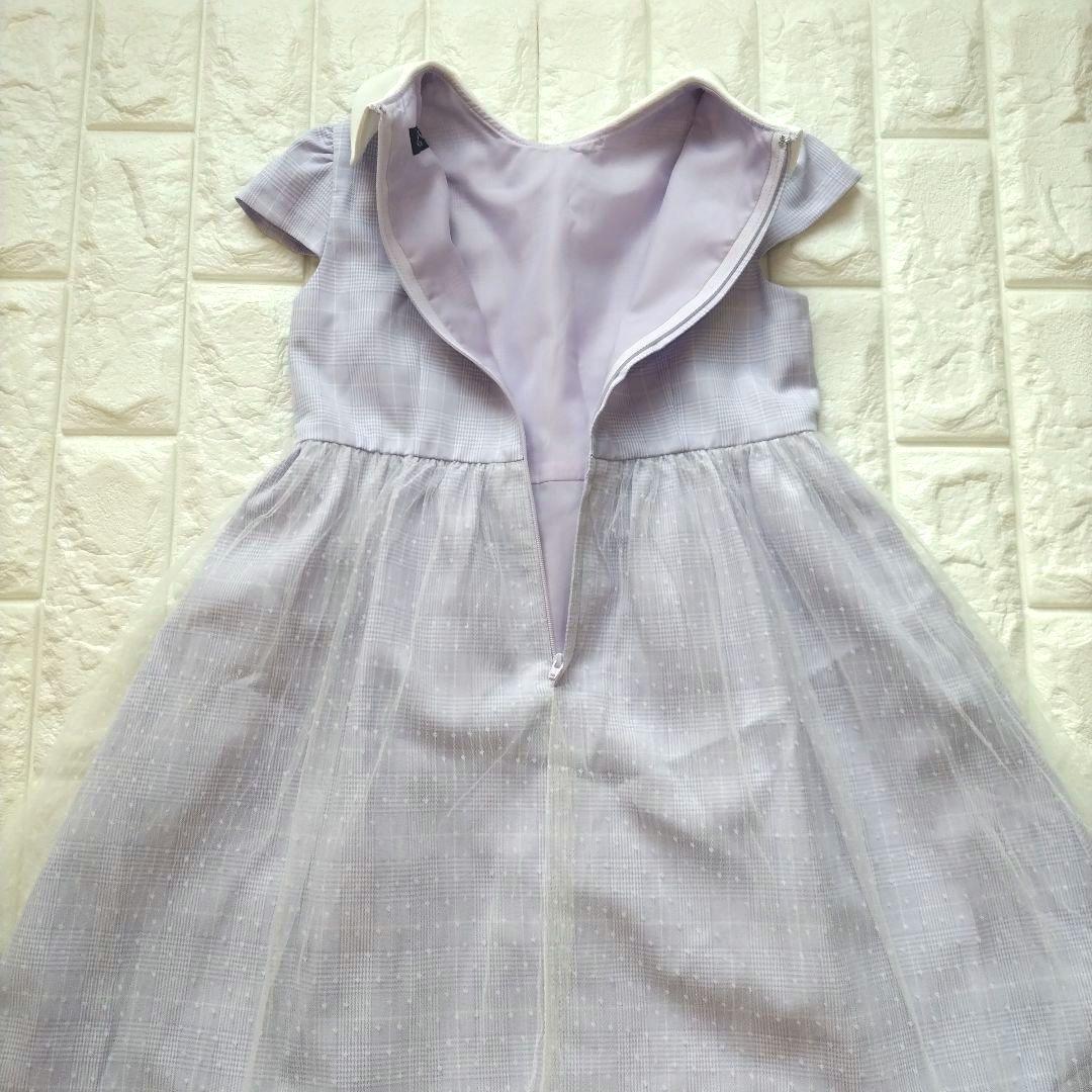 【120】CHOPIN deux チュール アンサンブル セレモニー パープル