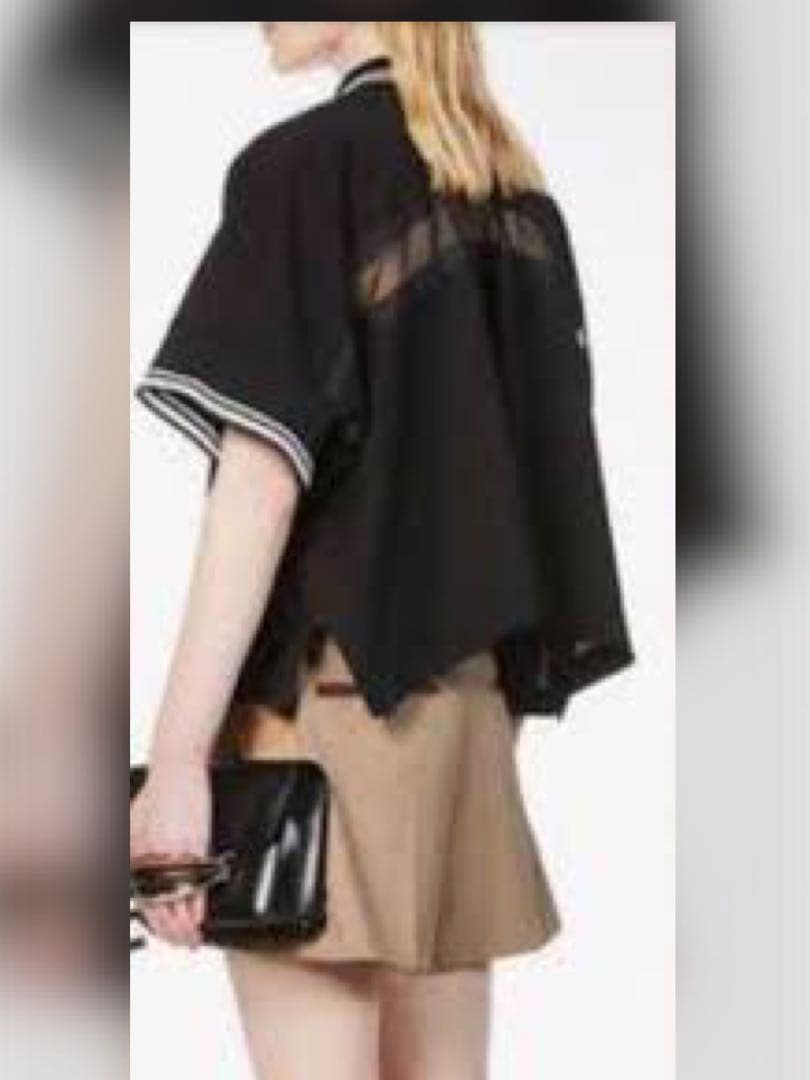 Sacai サカイ　✰クリーニング済　ポロシャツ　kimono プルオーバー