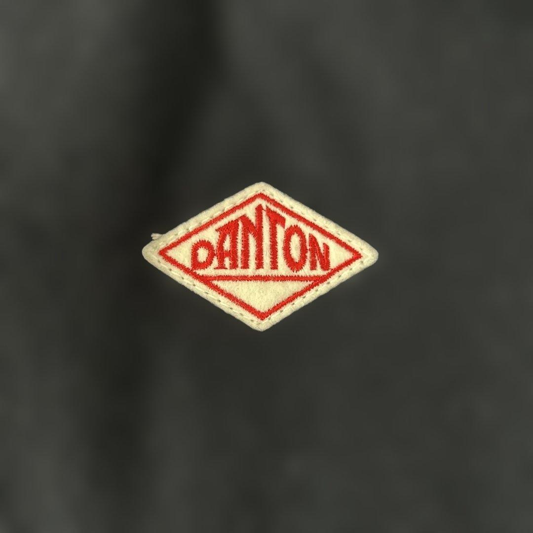【DANTON】　ウールモッサダウンベスト ネイビー 42 ダントンダウンベスト