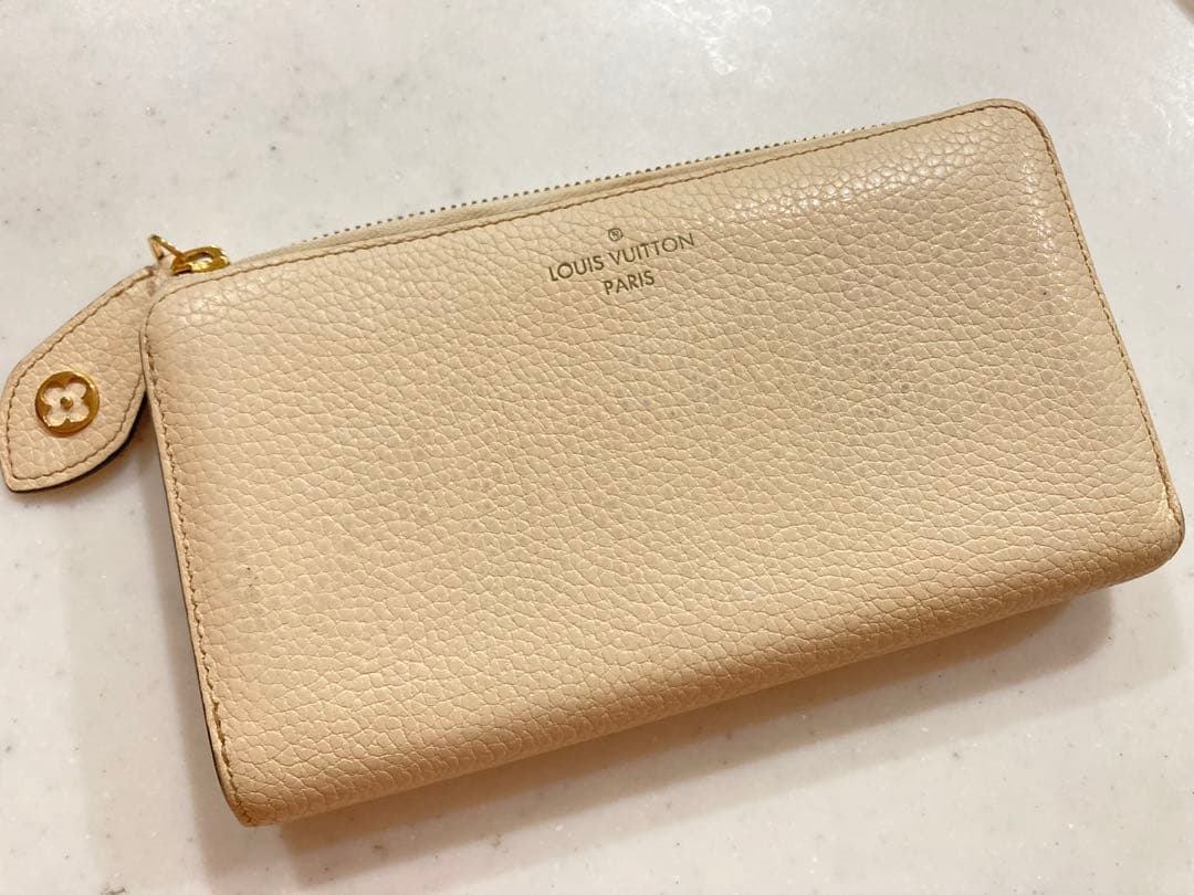 LOUIS VUITTON ベージュ 長財布